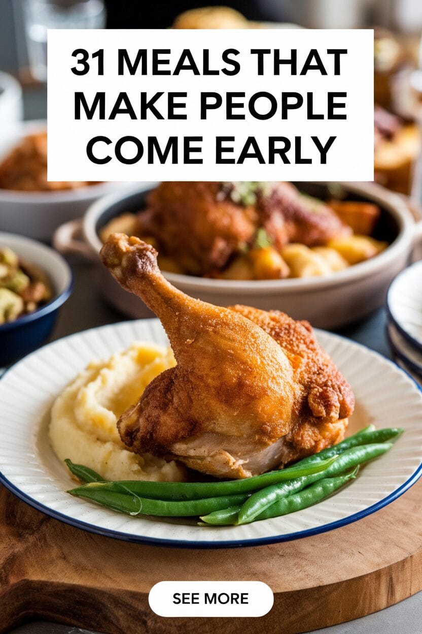 31 Meals That Make People Come Early