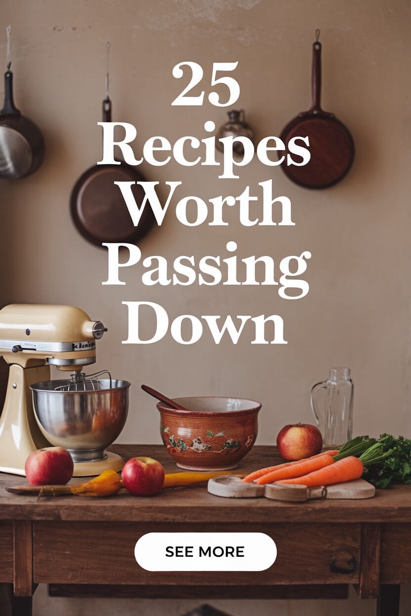 25 Recipes Worth Passing Down