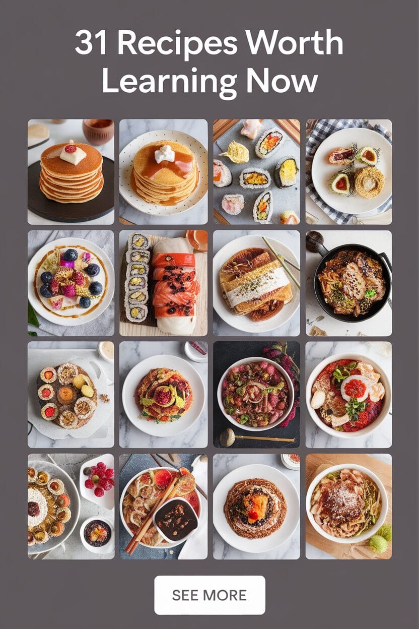 31 Recipes Worth Learning Now