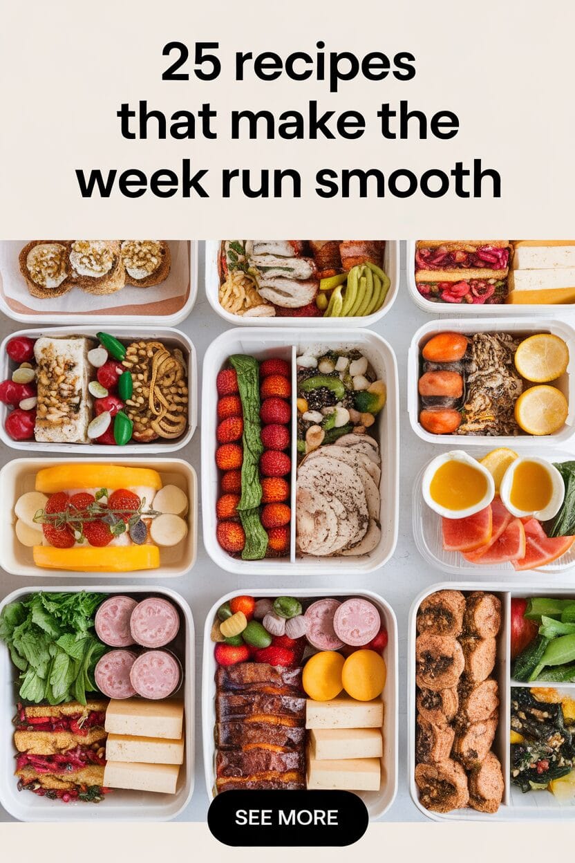 25 Recipes That Make the Week Run Smooth