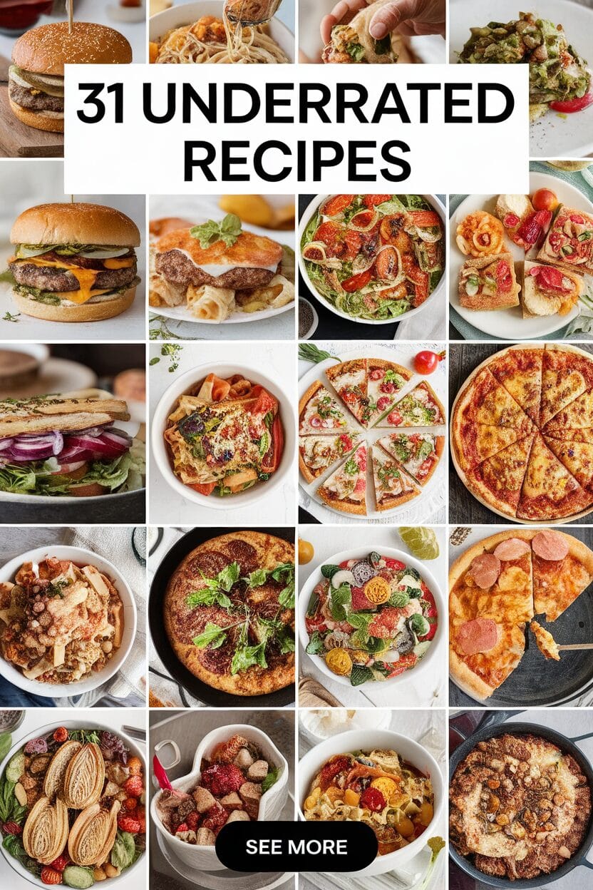 31 Underrated Recipes