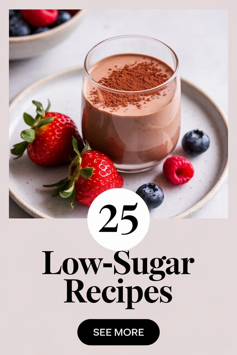 25 Low-Sugar Recipes