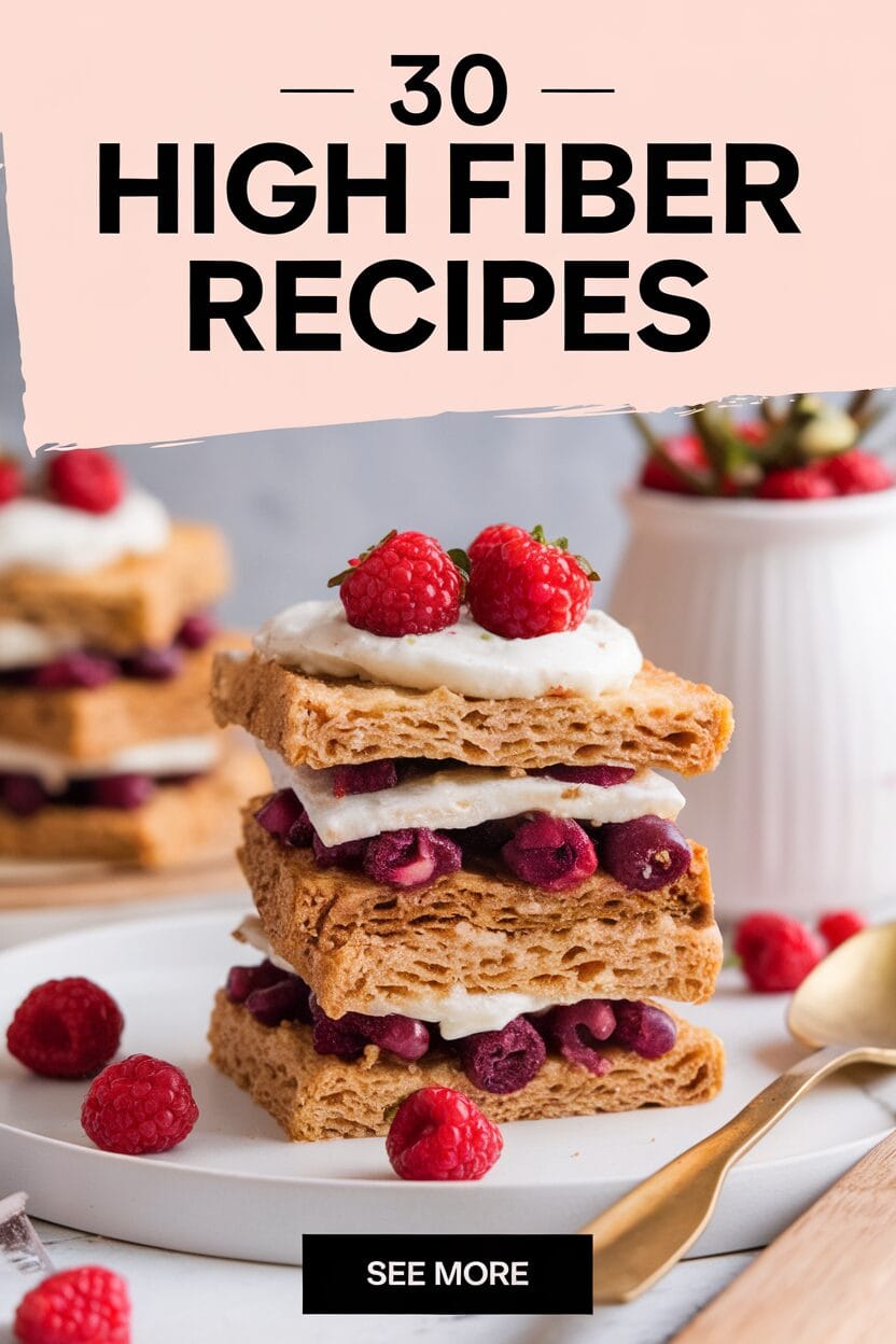 30 High Fiber Recipes