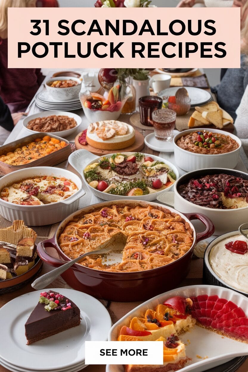 31 Scandalous Potluck Recipes