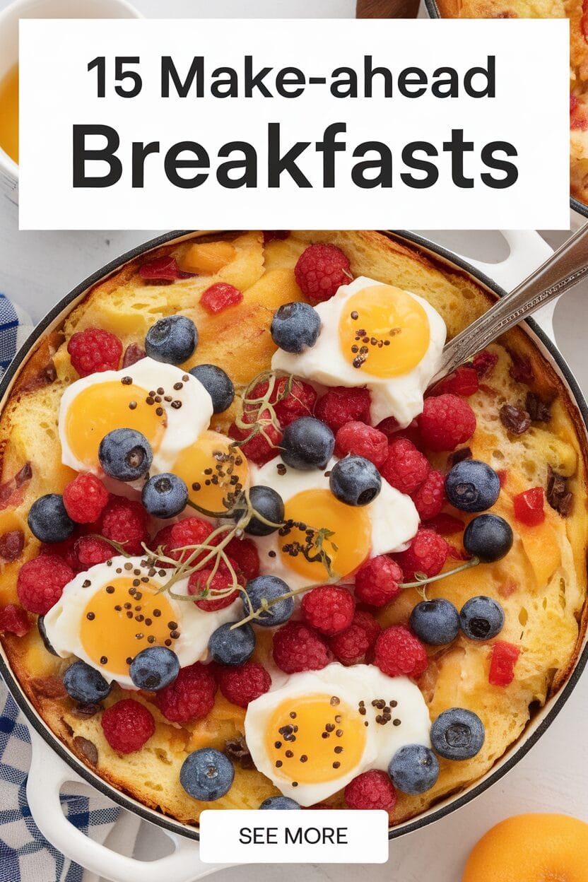 15 Make-Ahead Breakfasts