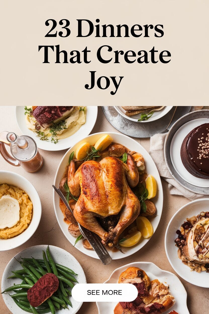 23 Dinners That Create Joy