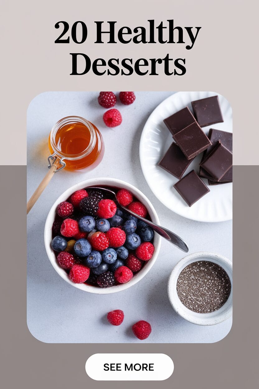 20 Healthy Desserts