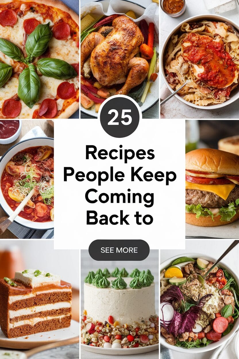 25 Recipes People Keep Coming Back To