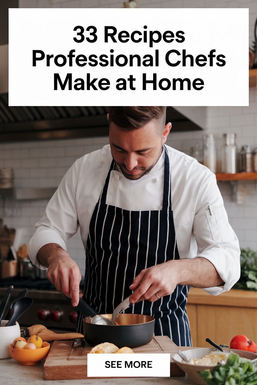 33 Recipes Professional Chefs Make at Home