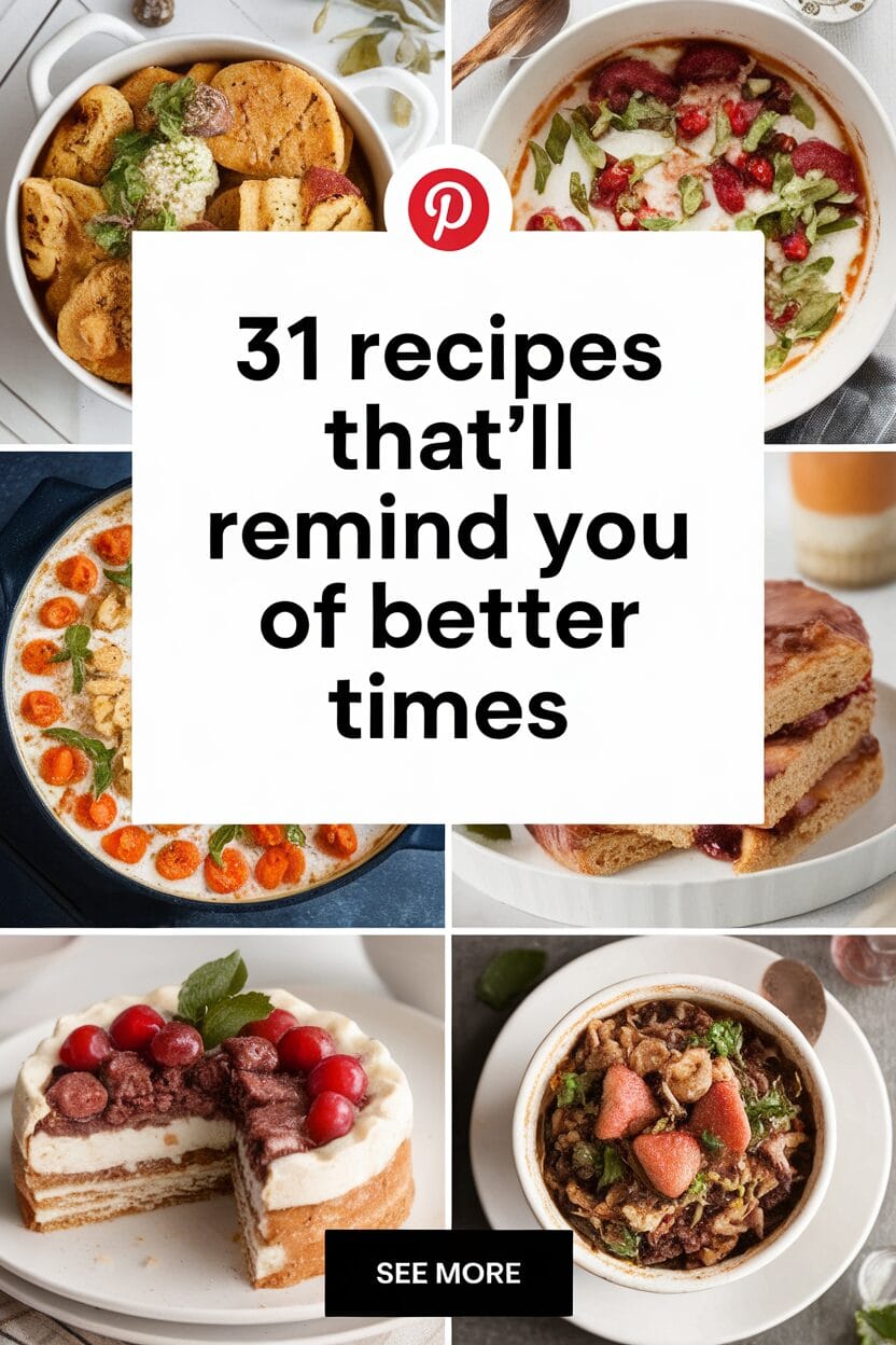 31 Recipes That'll Remind You Of Better Times