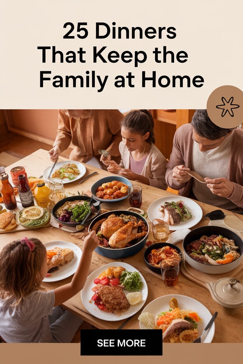25 Dinners That Keep the Family at Home