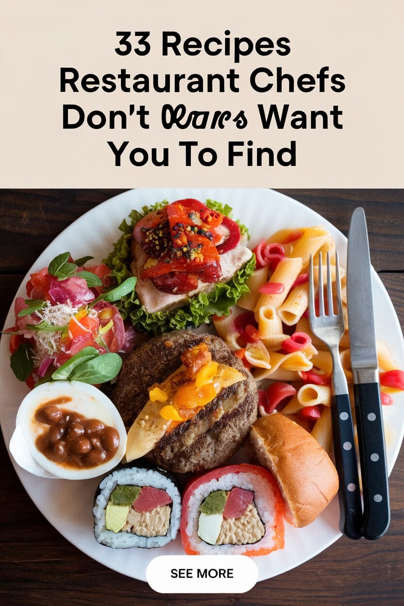 33 Recipes Restaurant Chefs Don't Want You to Find