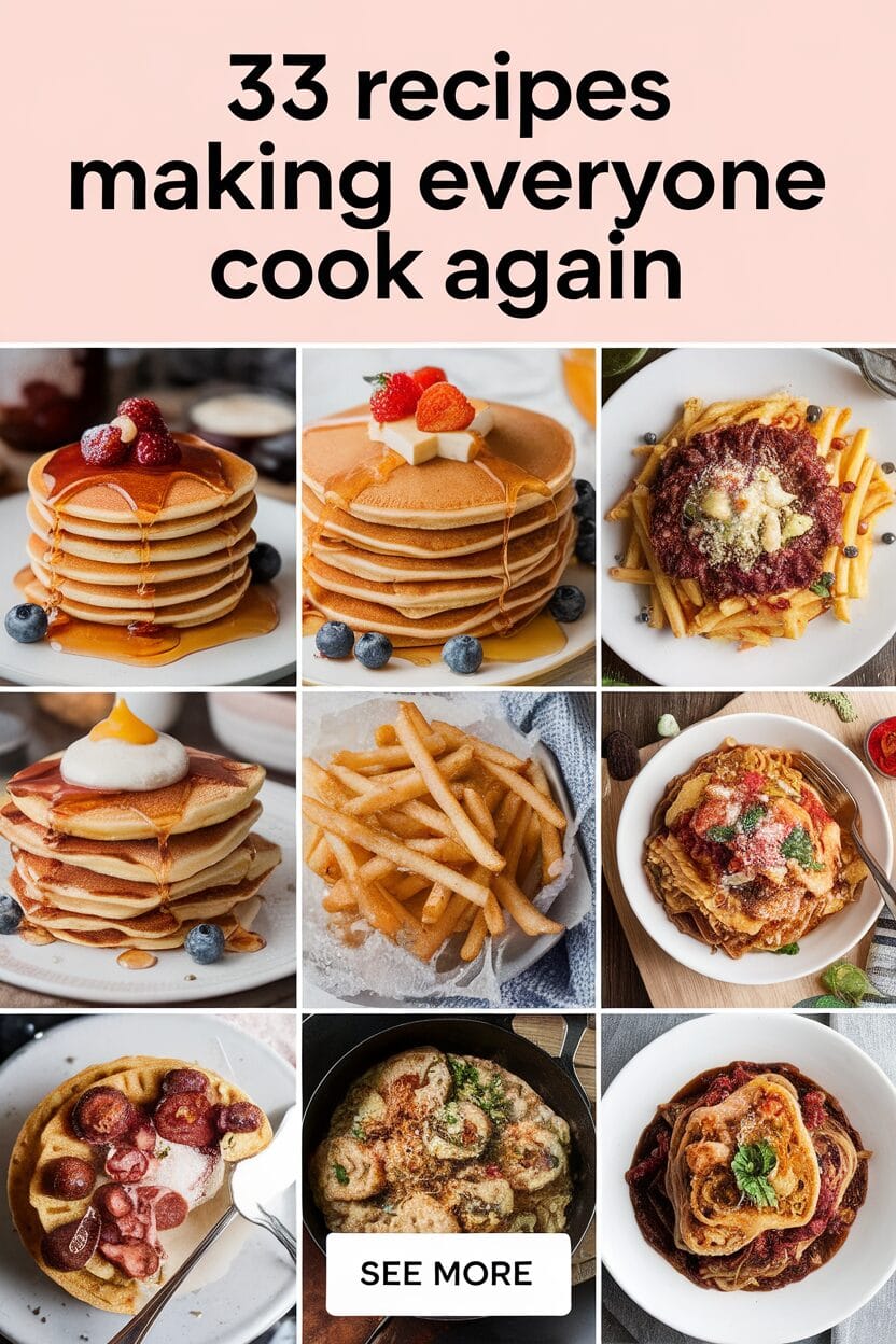 33 Recipes Making Everyone Cook Again