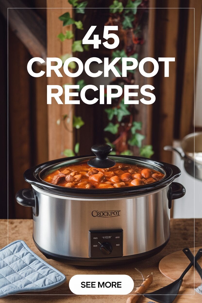 45 crockpot recipes