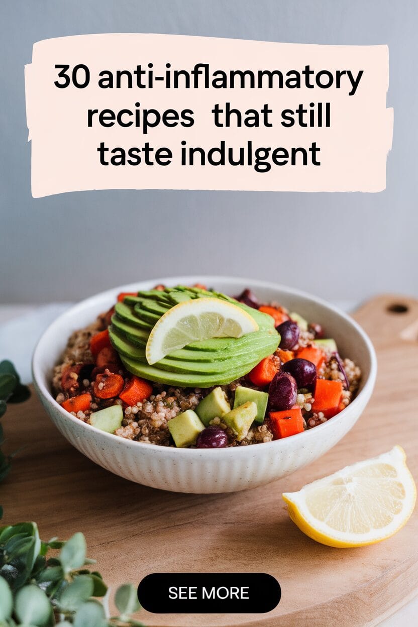 30 Anti-Inflammatory Recipes That Still Taste Indulgent