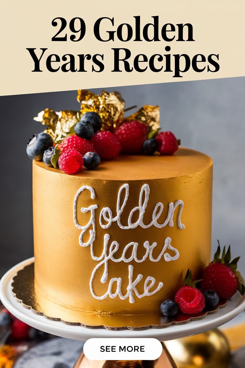 29 Golden Years Recipes