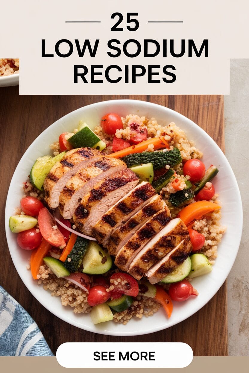 25 Low Sodium Recipes