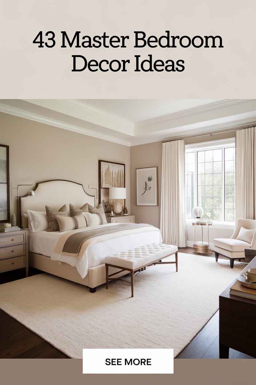 43 master bedroom decor ideas