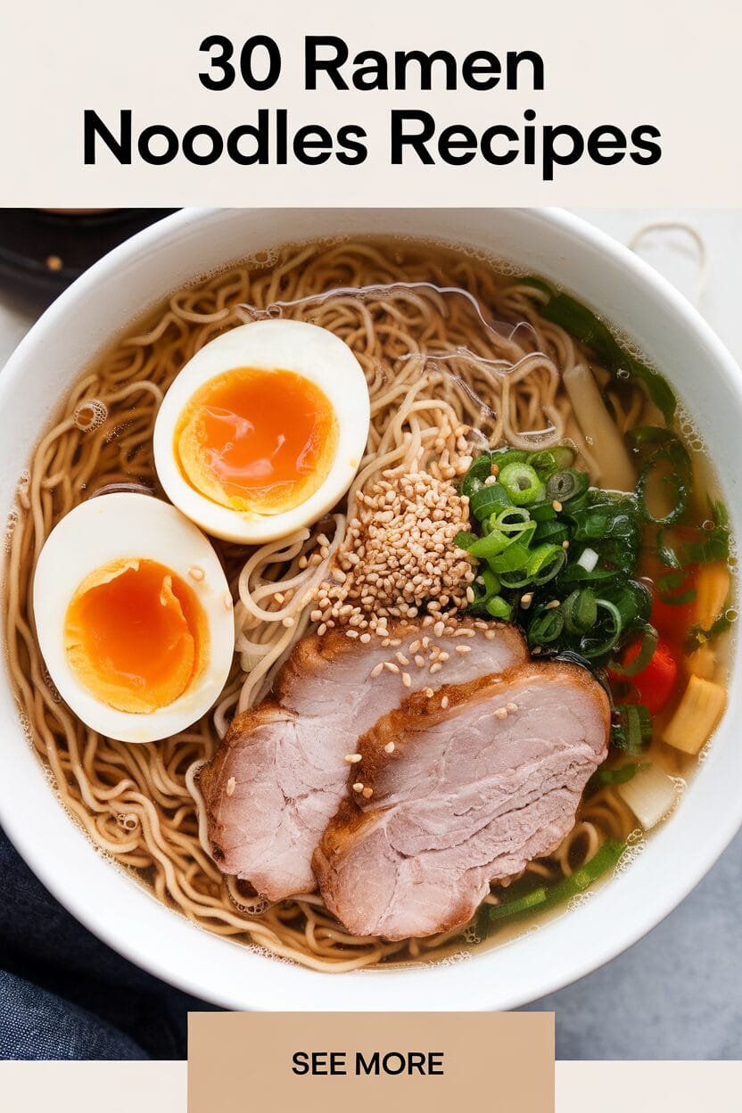 30 ramen noodles recipes