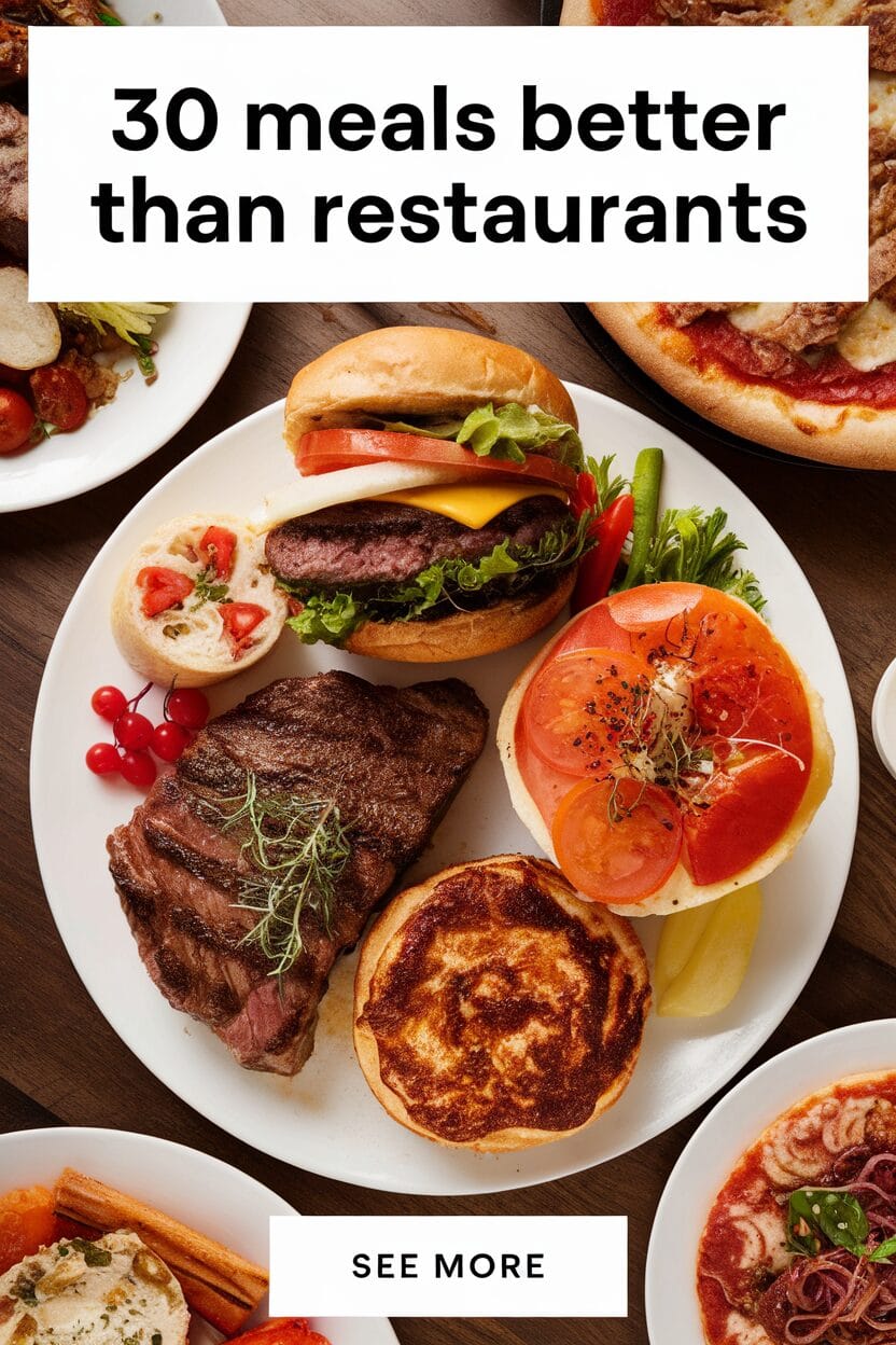 30 Meals Better Than Restaurants