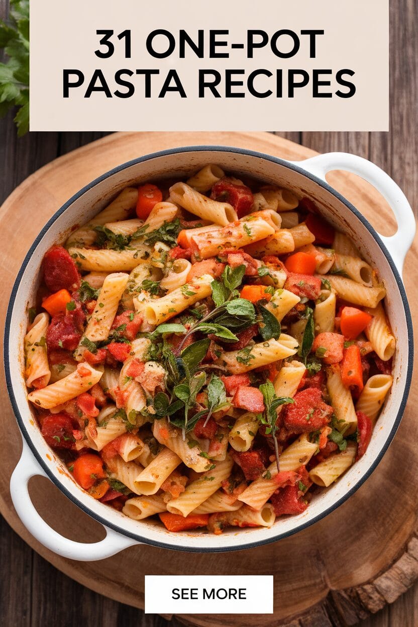 31 One-Pot Pasta Recipes