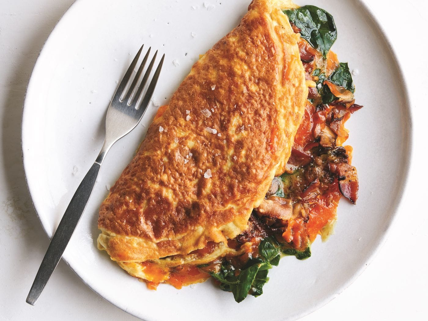 Fluffy American Omelet Recipe