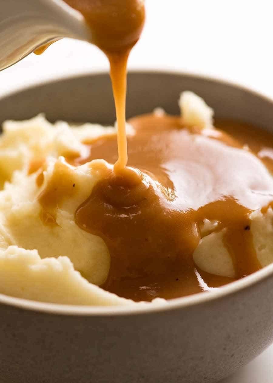Mashed Potatoes and Gravy Recipe