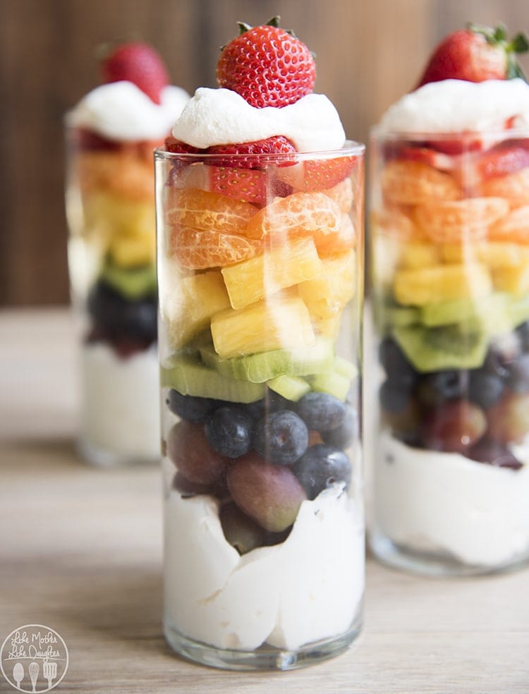 Rainbow Fruit Parfait Recipe