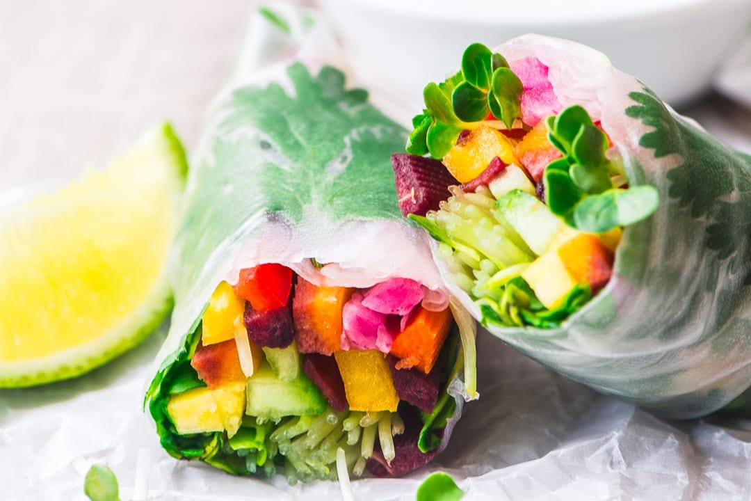 Colorful Summer Rolls Recipe