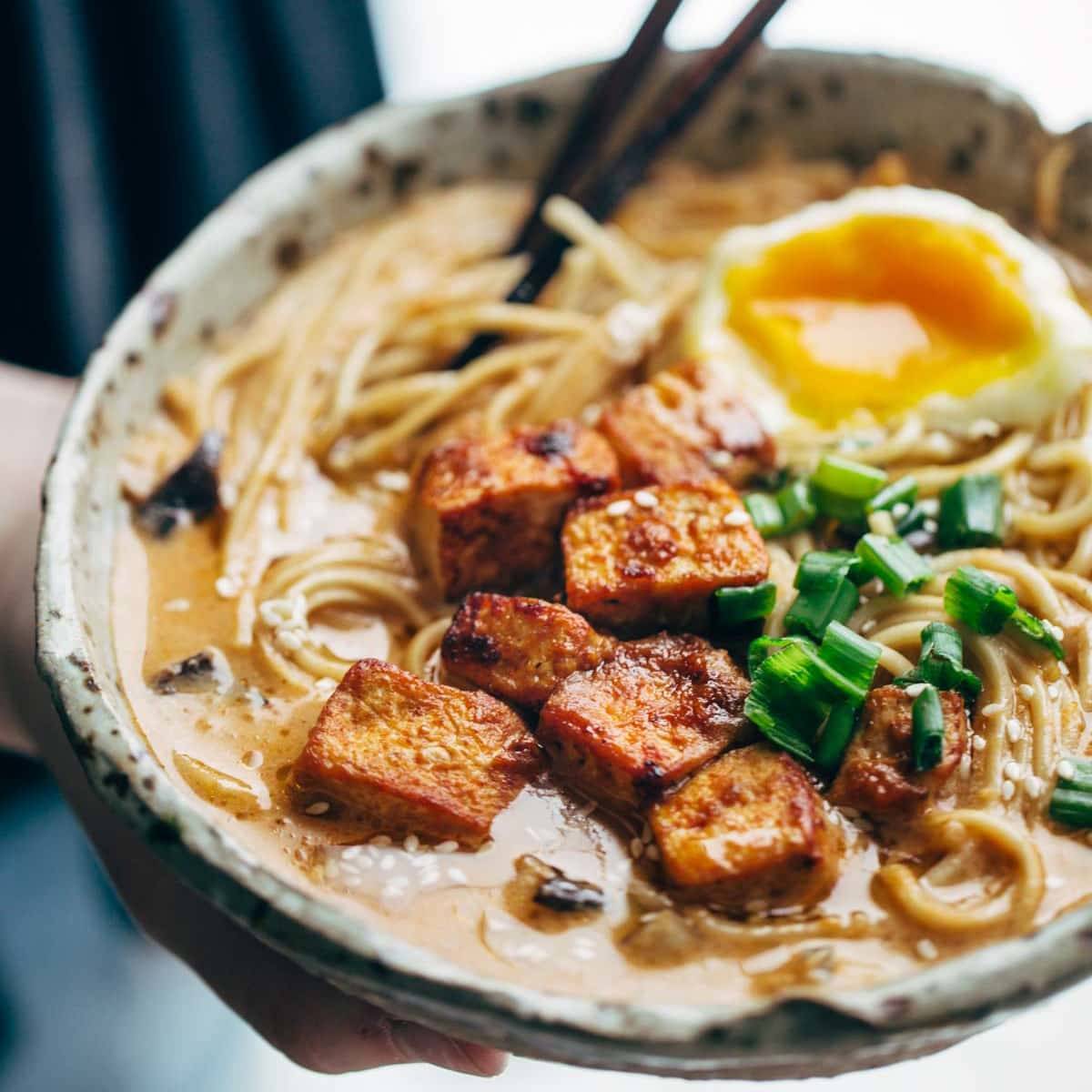 Tofu Ramen Noodles