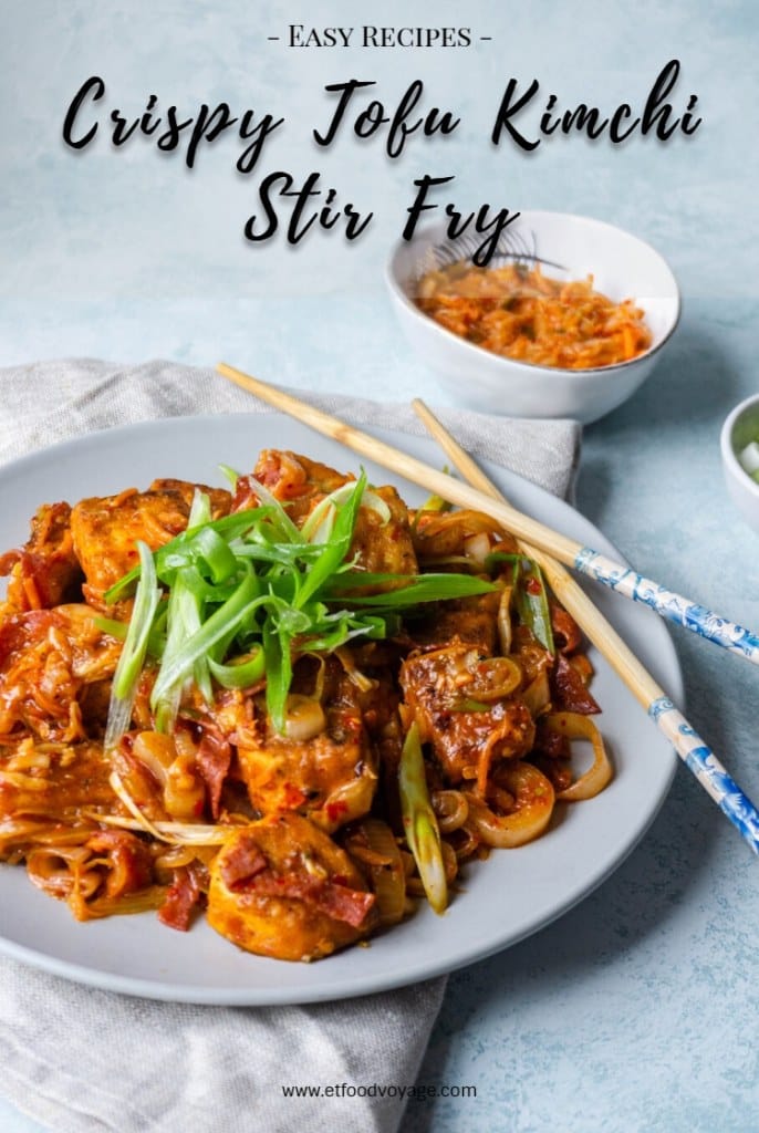 Tofu and Kimchi Stir Fry Recipe