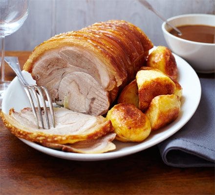 Traditional Roast Pork with Crackling