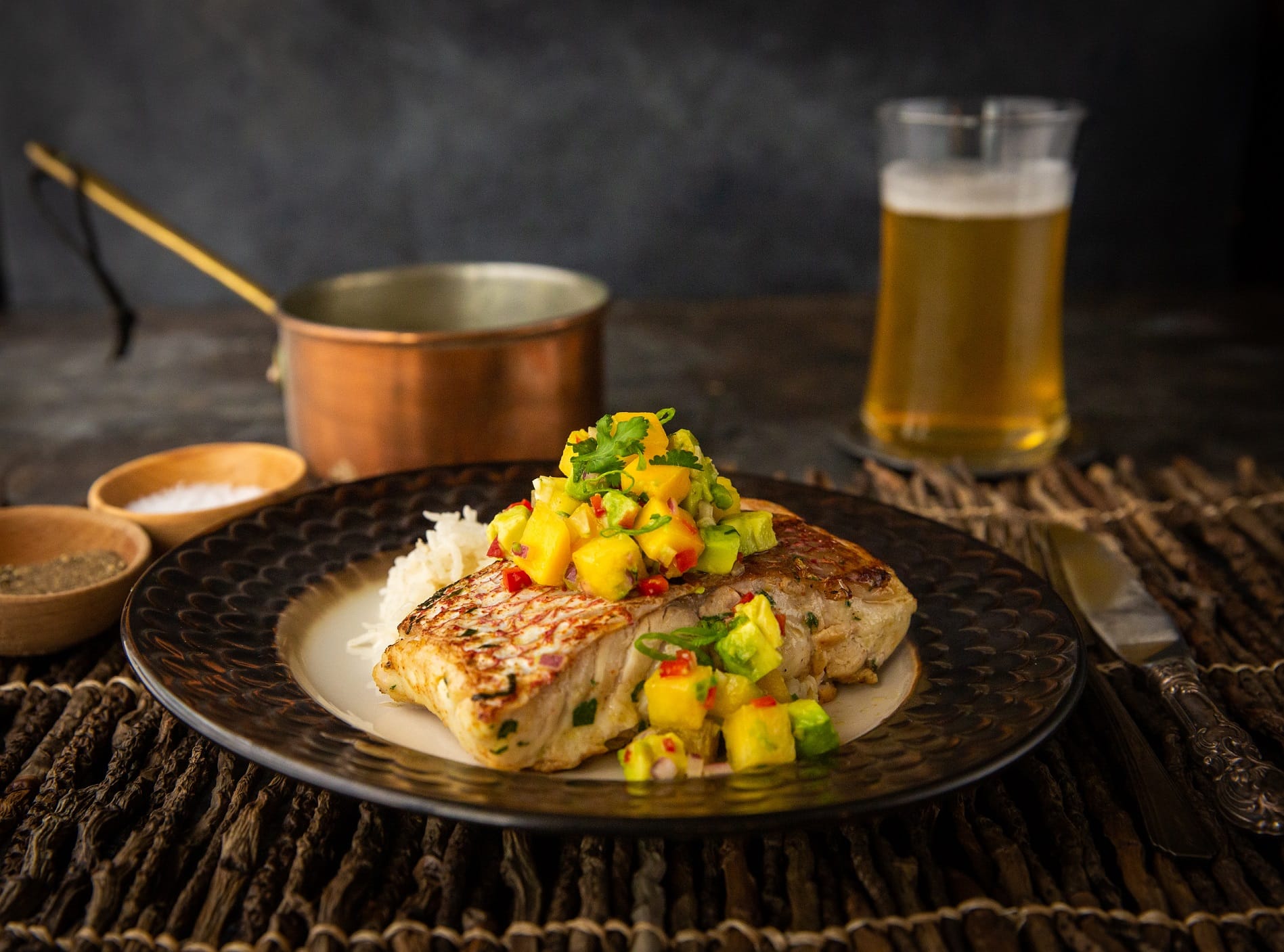 Tropical Grilled Fish Recipe