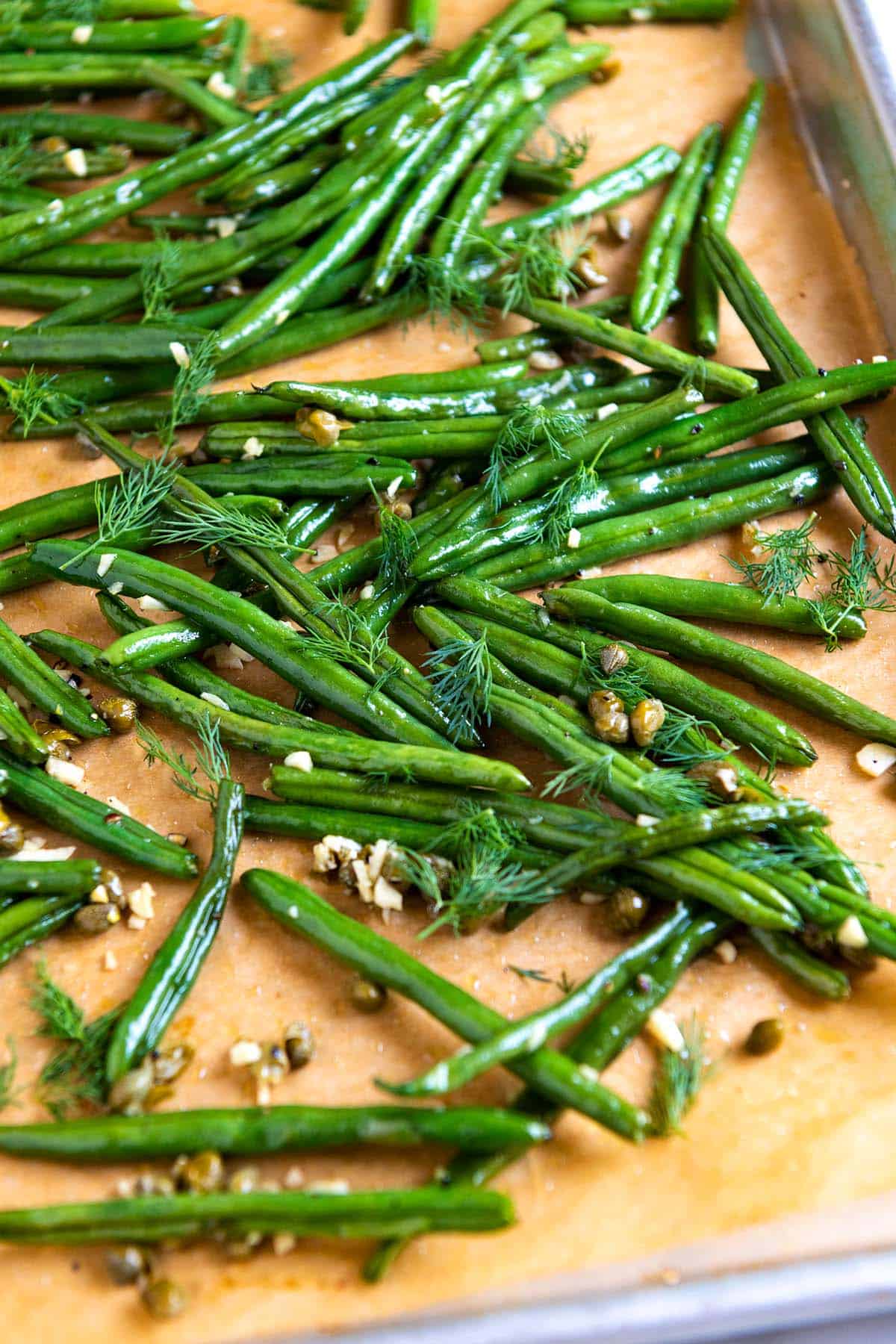 Garlic-Roasted Green Beans