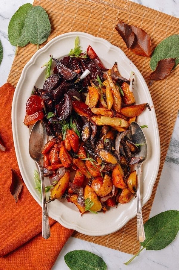 Miso Glazed Vegetables Recipe