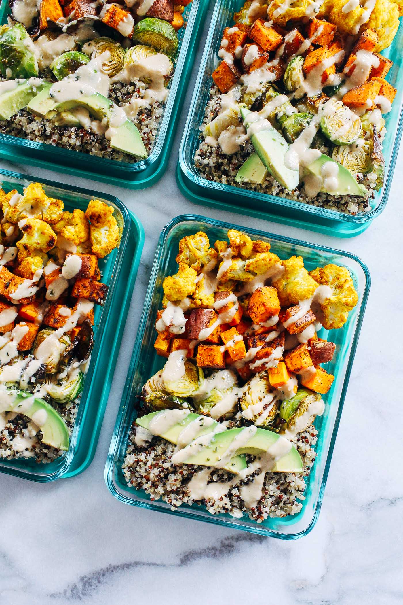 Weekly Prep Quinoa Bowl Recipe