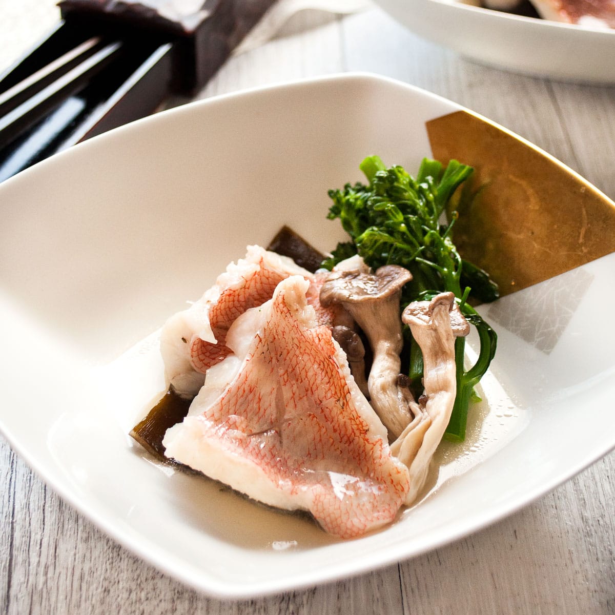 Sake Steamed Fish Recipe