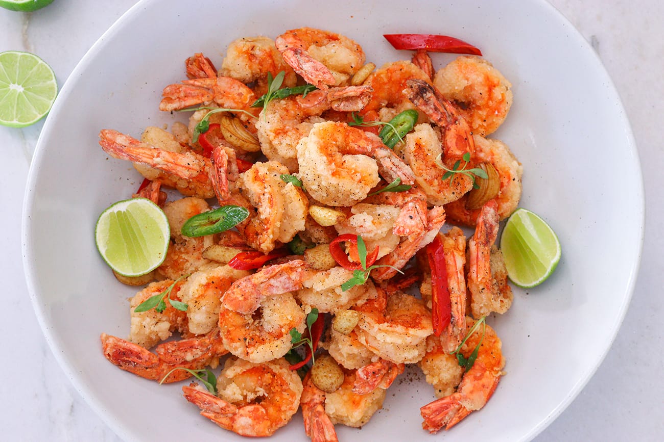 Salt & Pepper Shrimp Recipe