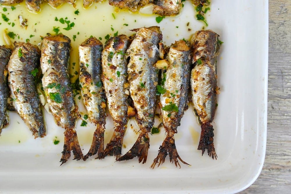 Mediterranean Grilled Sardines Recipe