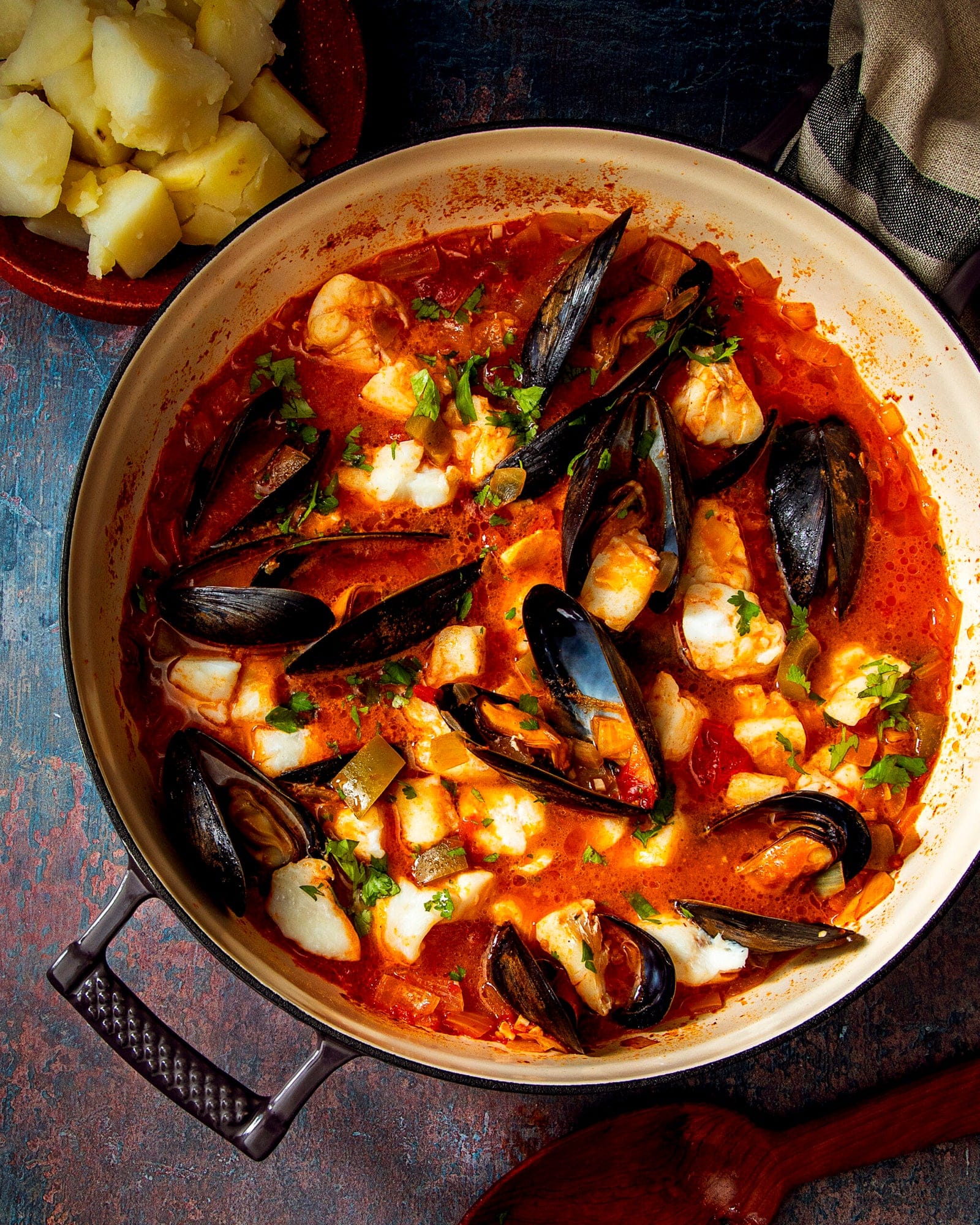 Portuguese Seafood Stew Recipe