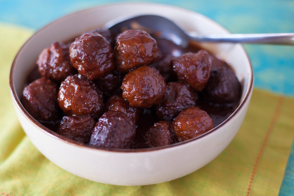 Grape Jelly Meatballs Recipe