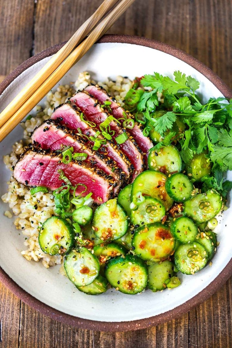 Seared Tuna with Sesame Crust Recipe