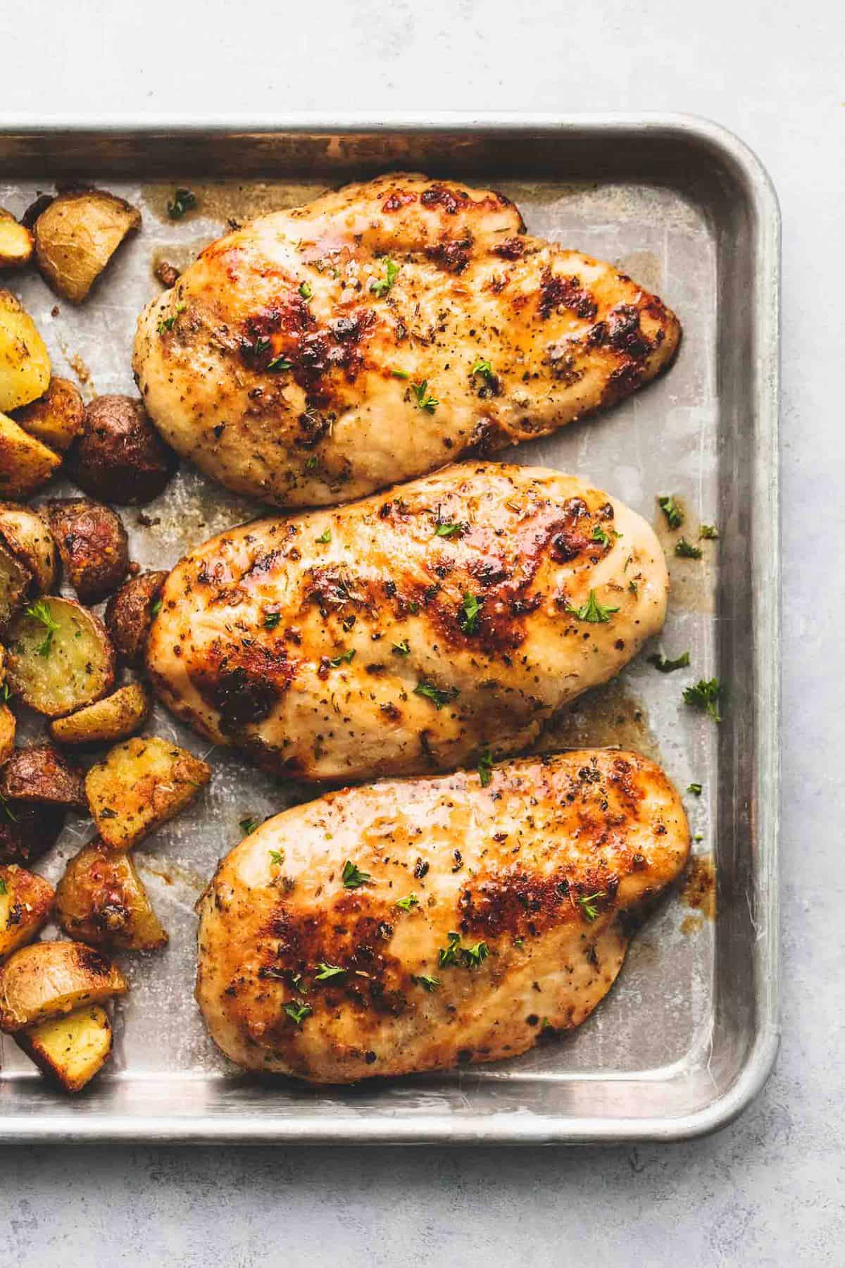 5-Ingredient Chicken Sheet Pan Recipe