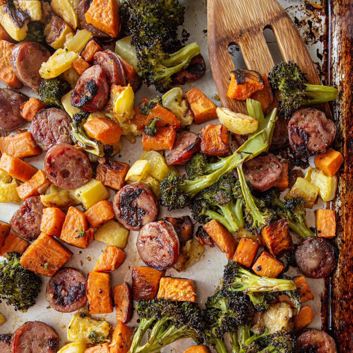One-Pan Sausage and Vegetables Recipe