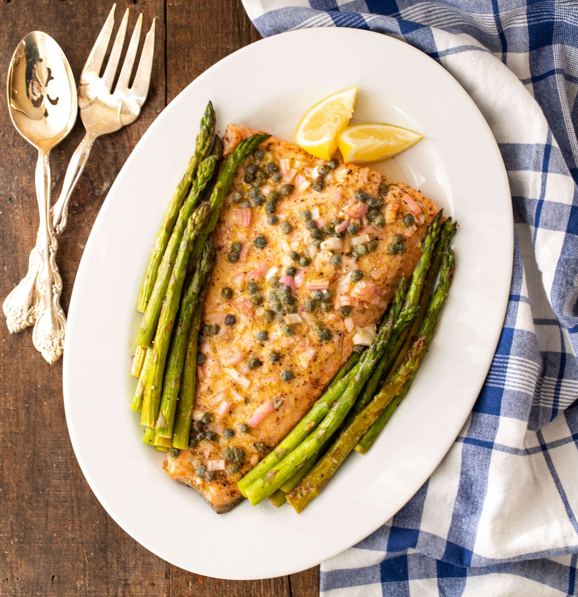 Sheet Pan Fish and Asparagus Recipe