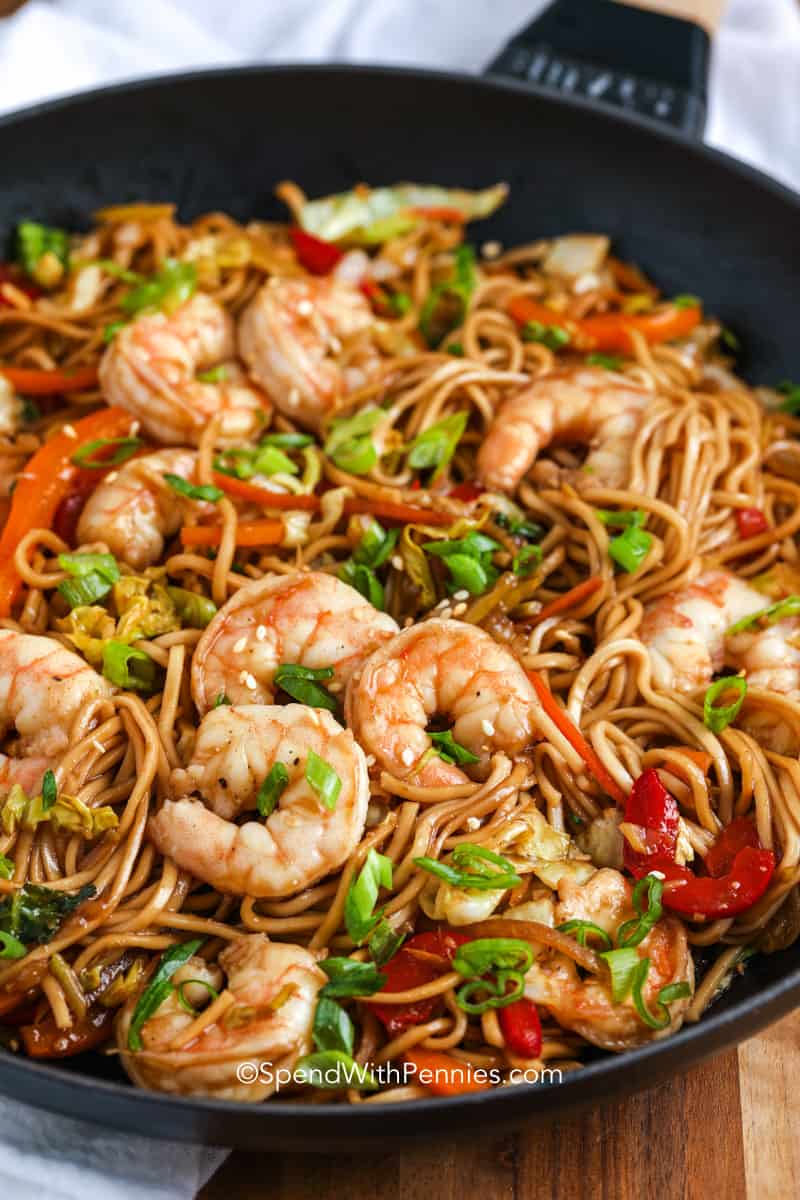 Shrimp Lo Mein Recipe
