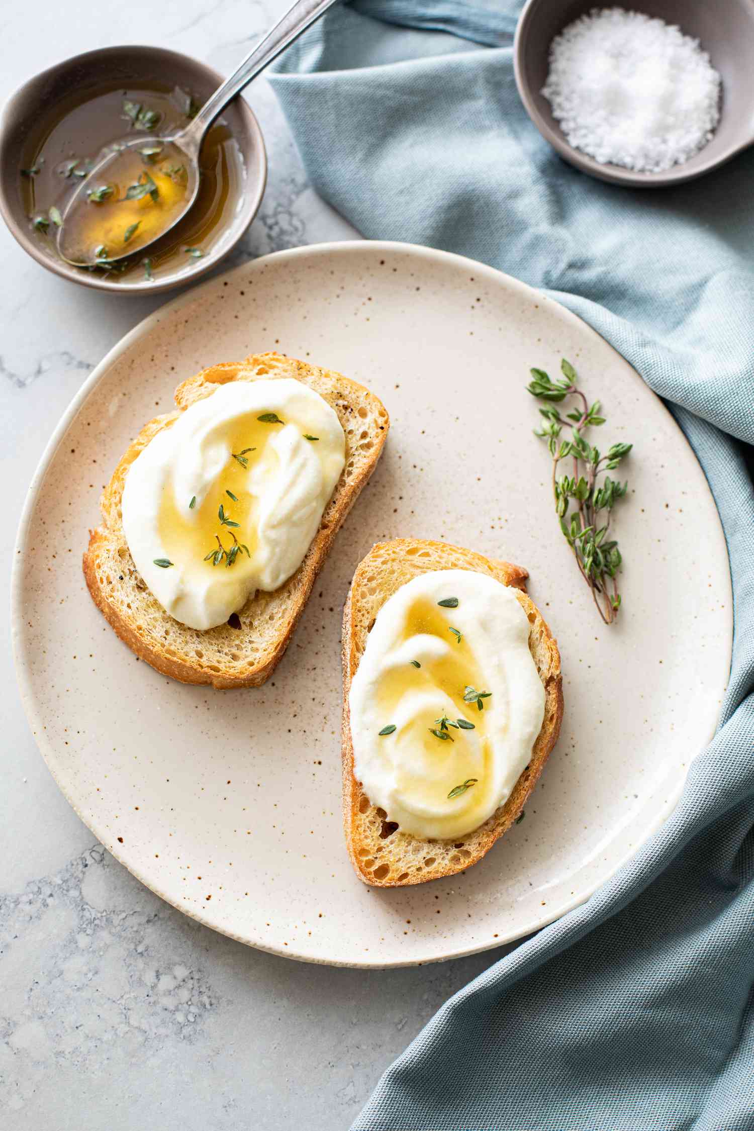 Whipped Ricotta Toast Recipe