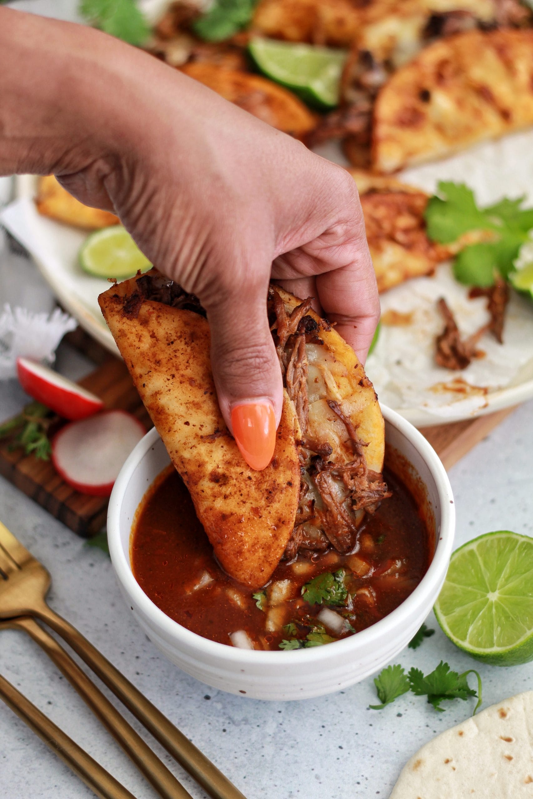 Slow Cooker Birria Tacos Recipe