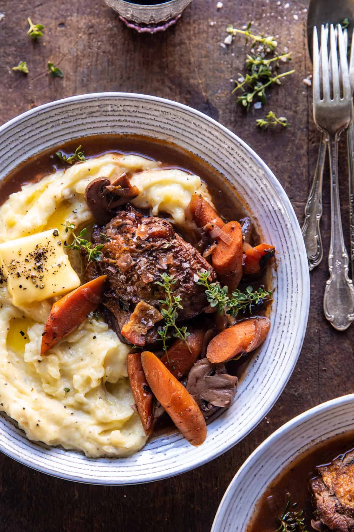 Slow Cooker Coq au Vin Recipe