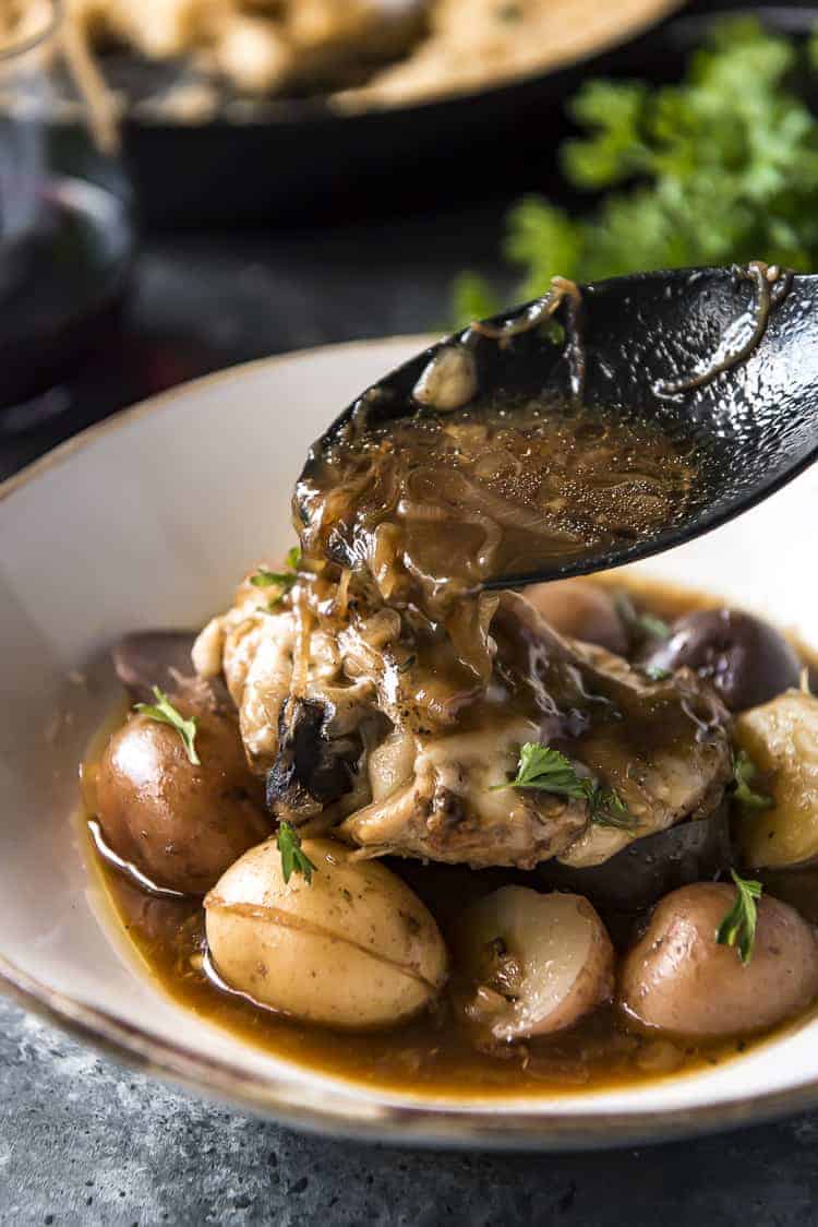 Slow Cooker French Onion Chicken Recipe